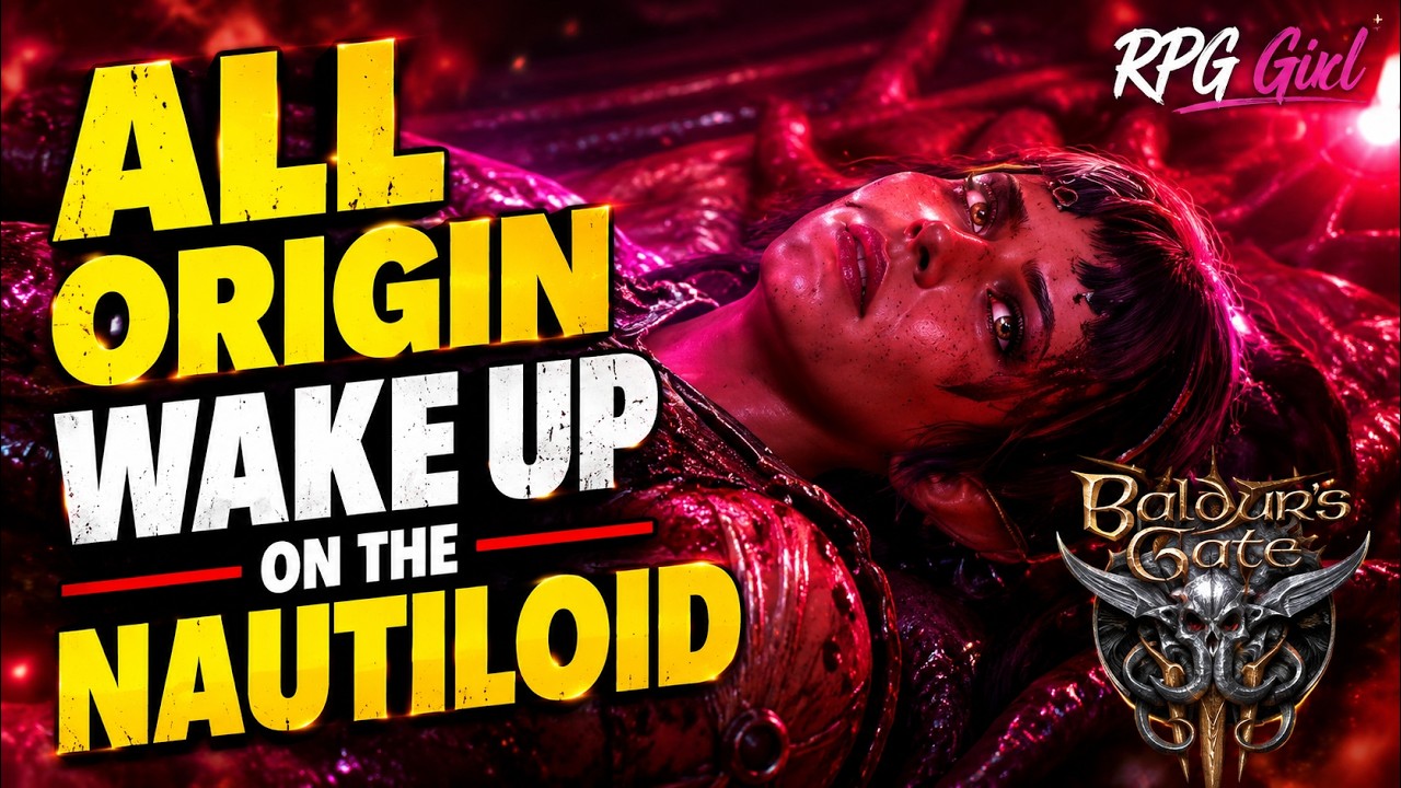 All Original Character's Wakeup on the Nautiloid - Baldur's Gate 3