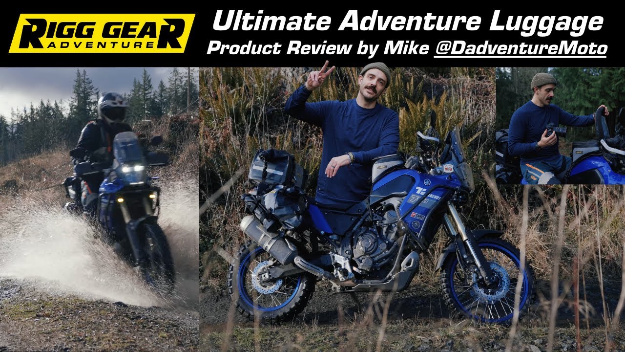 My Honest Review of Rigg Gear Hurricane Motorcycle Bags After Thousands of Miles @DadventureMoto