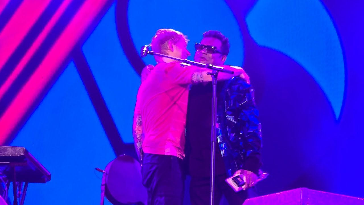 Shape of you x Urvashi (8k) live, full song.     edsheeran x ar rahman.