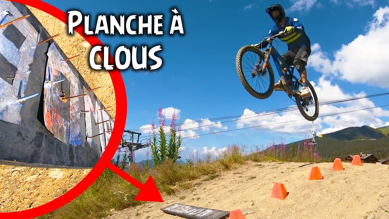 PLANCHE A CLOUS | Saut en Longueur à VTT