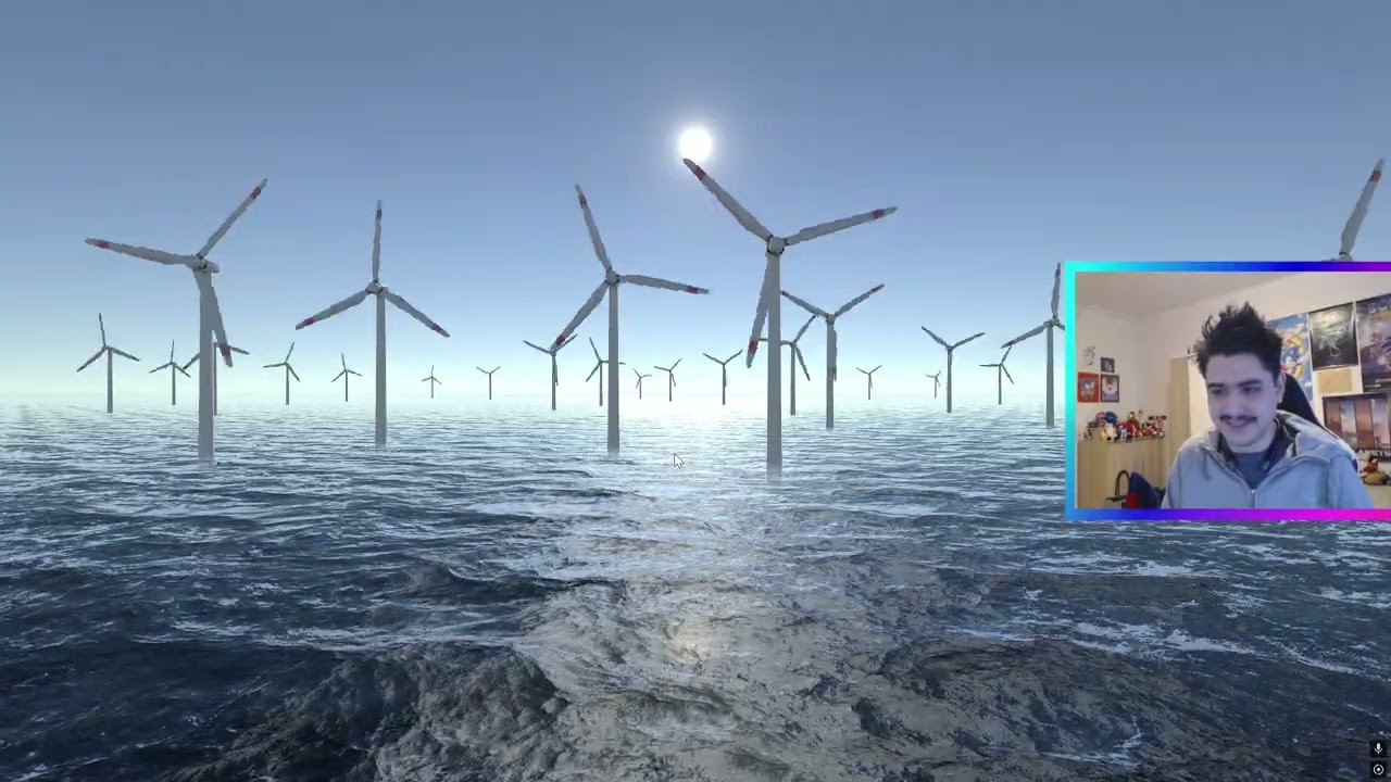 Die Windkraftmeditation - geführte Meditation (Wind Turbines Ocean Meditation)