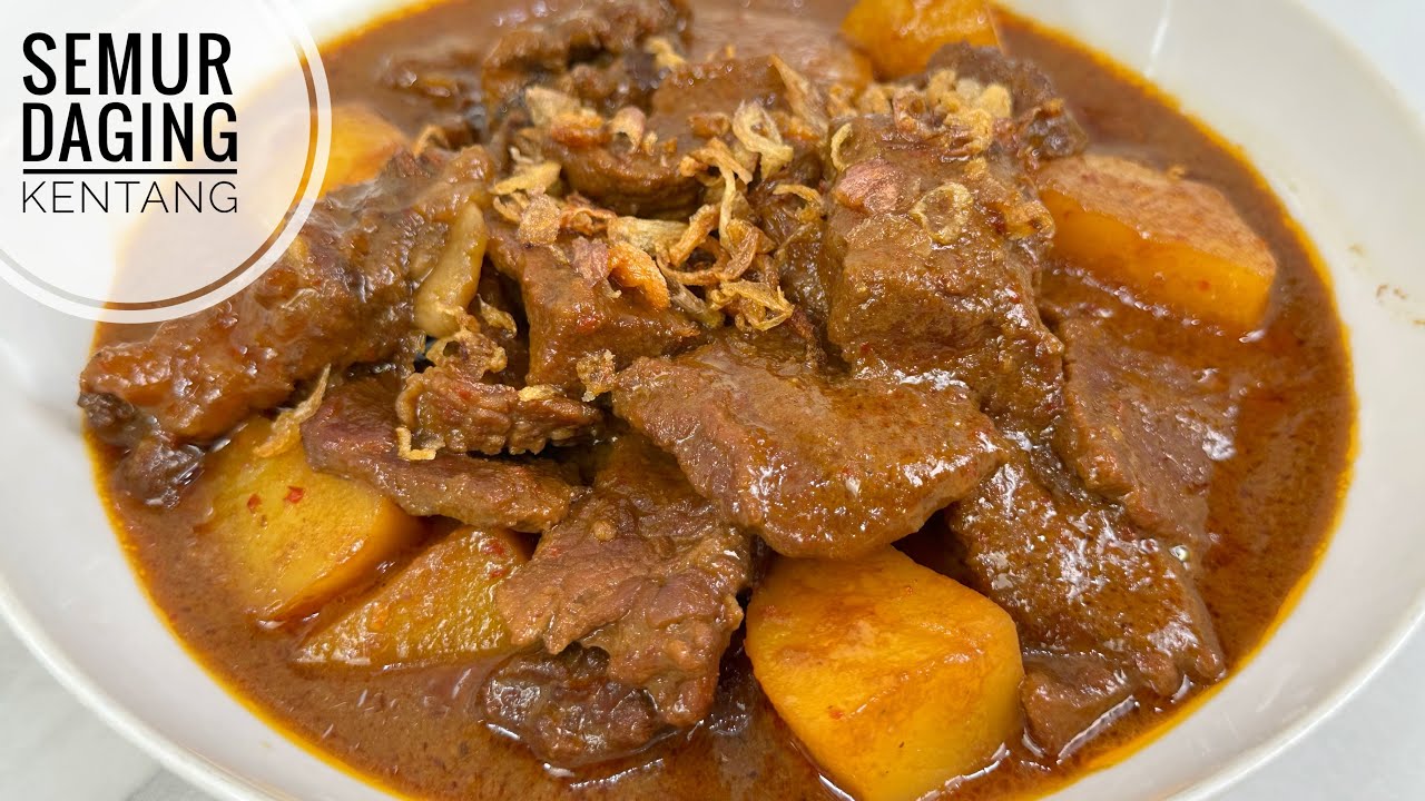 RESEP SEMUR DAGING KENTANG SUPER MEDOK BANGET