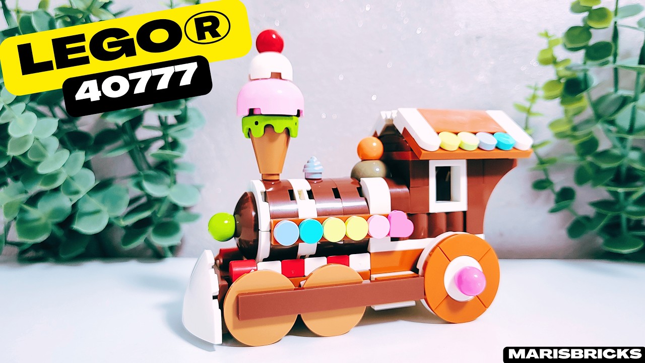 LEGO Gingerbread Train Ornament 40777