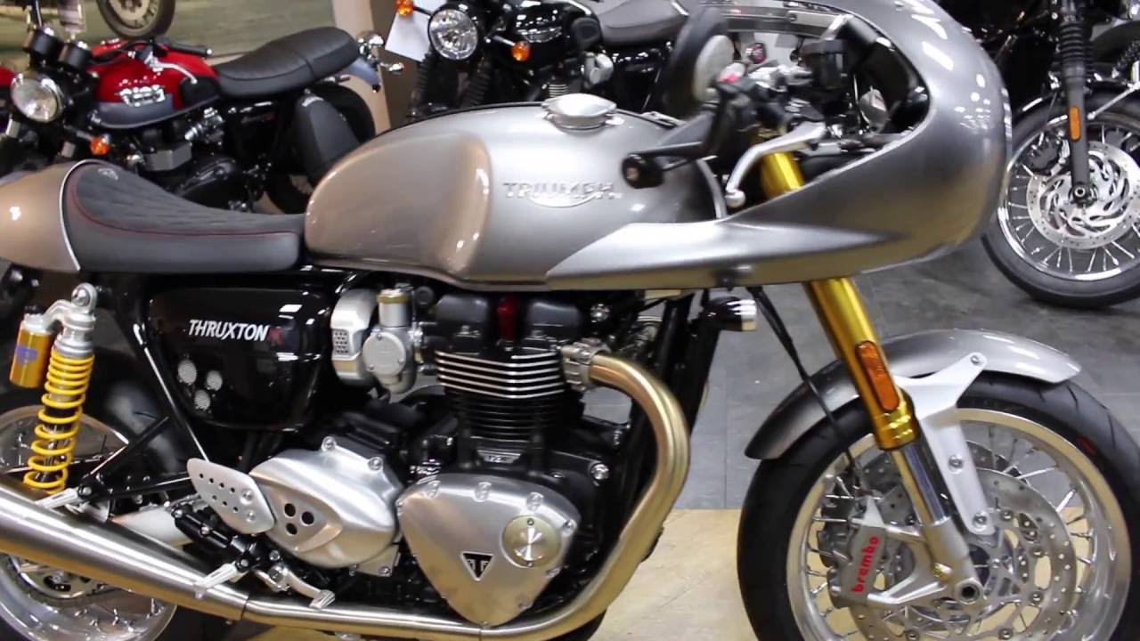 Triumph Thruxton R Cafe Racer Walk Around