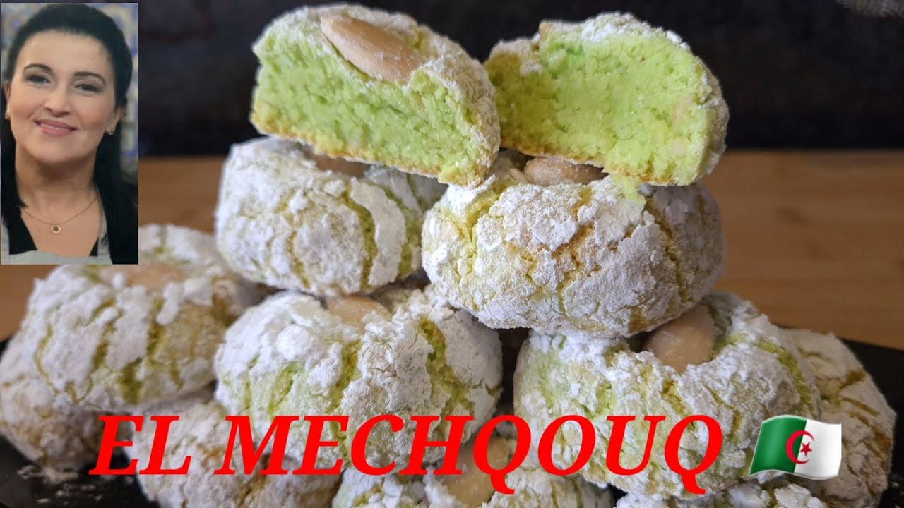 el Machqouq Algerien 🇩🇿🇩🇿 , le macaron Algerien , un biscuits mi-croquant mi-fondant