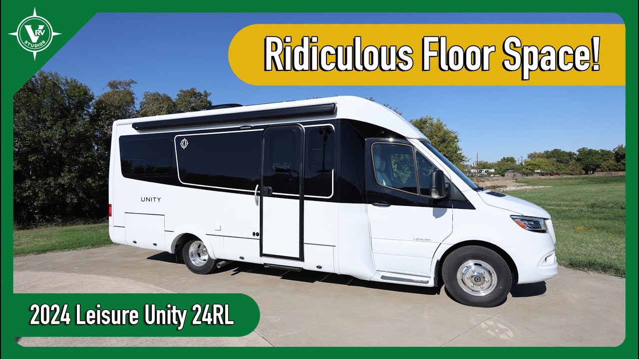 No Slide-Outs, No Problem! | Leisure Travel Vans Unity Rear Lounge
