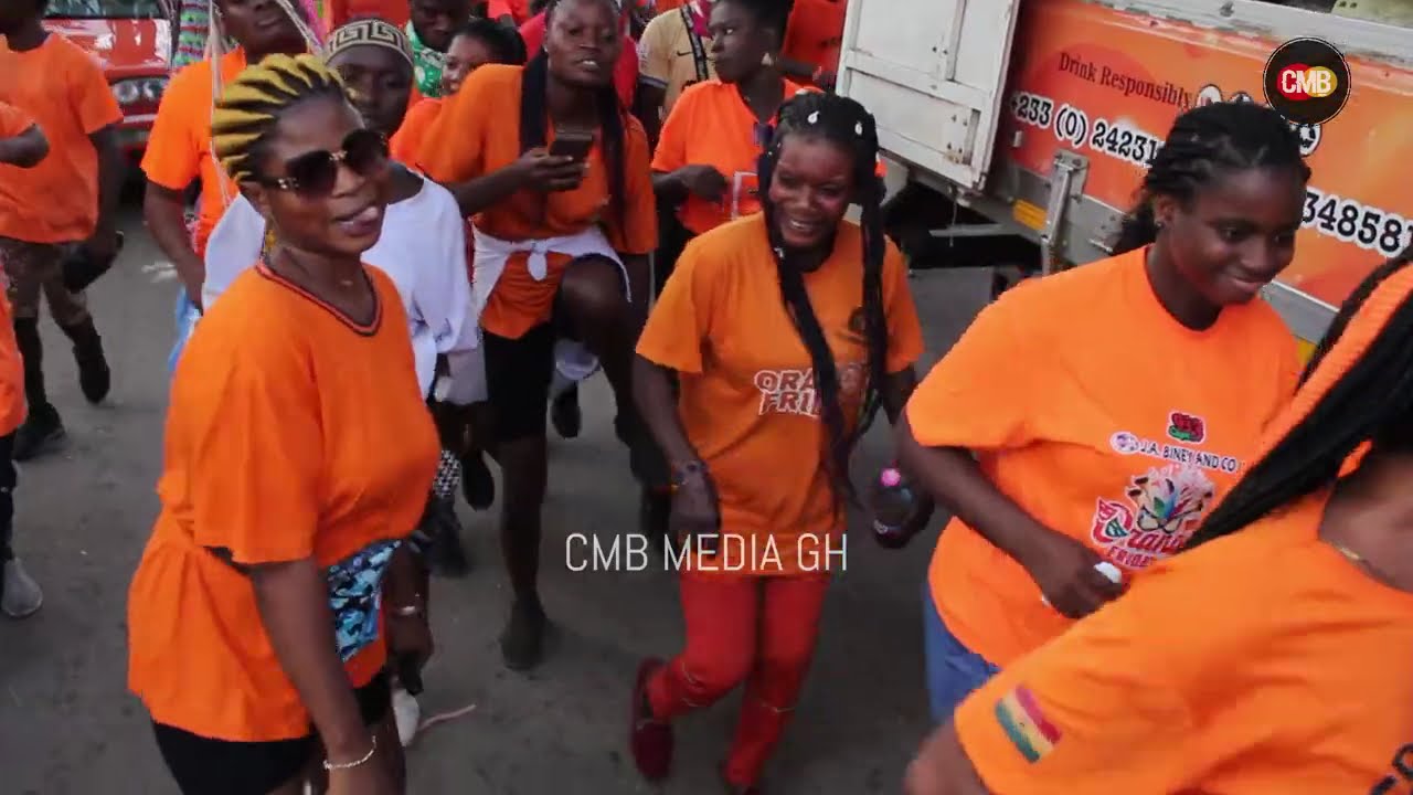 Watch how they celebrates Orange Friday on Oguaa Fetu Festival in Cape Coast