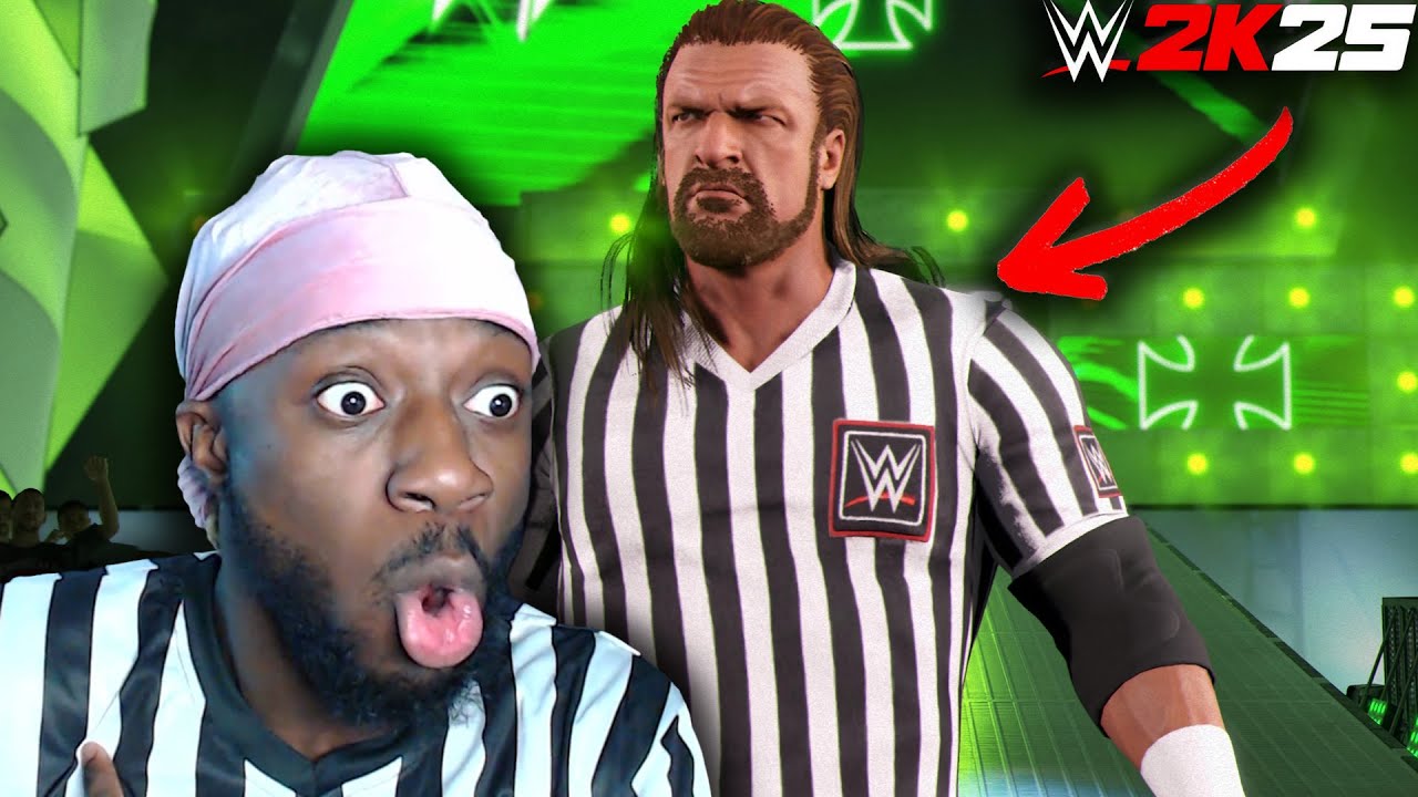 WWE 2K25 SPECIAL GUEST REFEREE BUT AS TRIPLE H