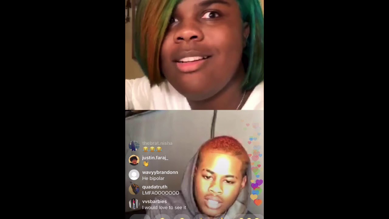 Eisha fan joins weluvche live and drags him, gutta, Nyema, and Rell