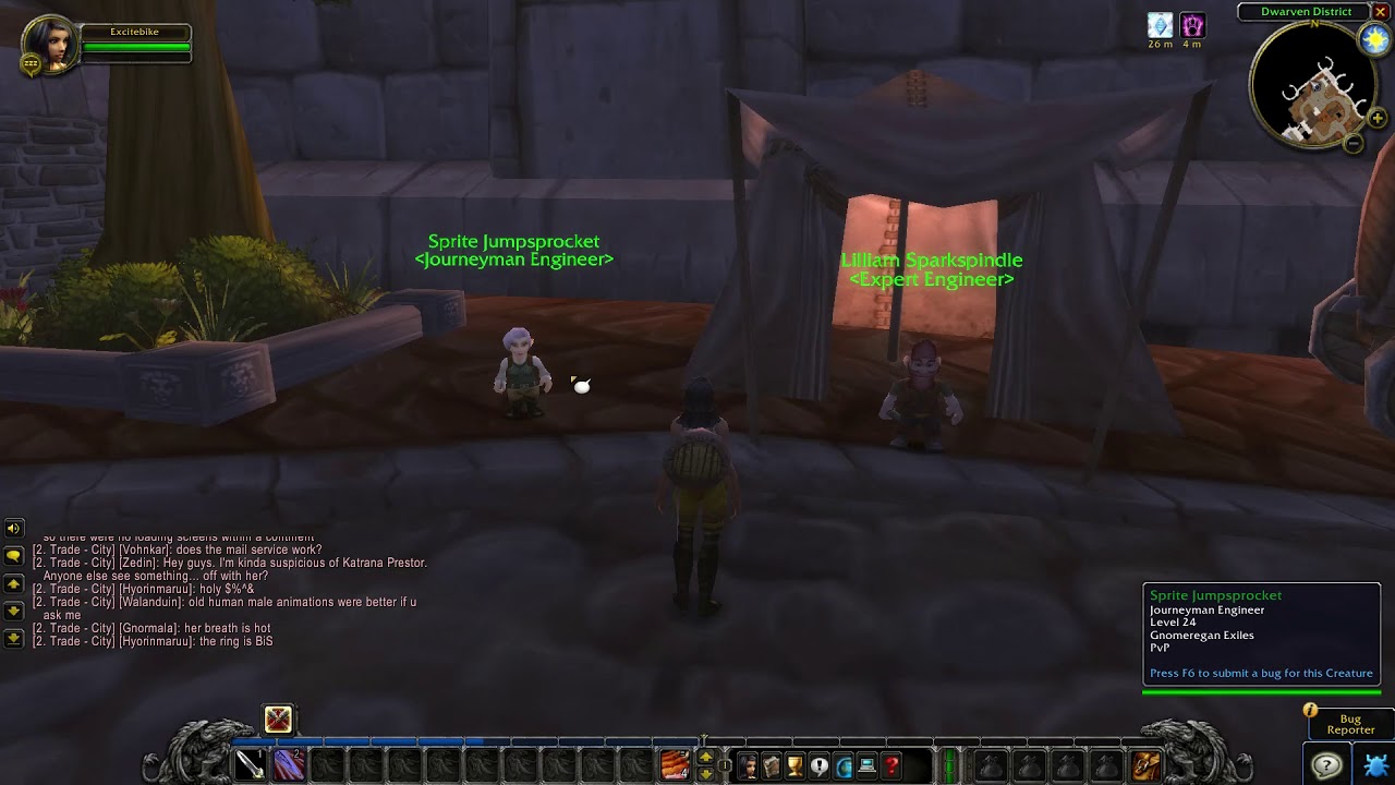 Stormwind Engineering Trainer location - WoW Classic