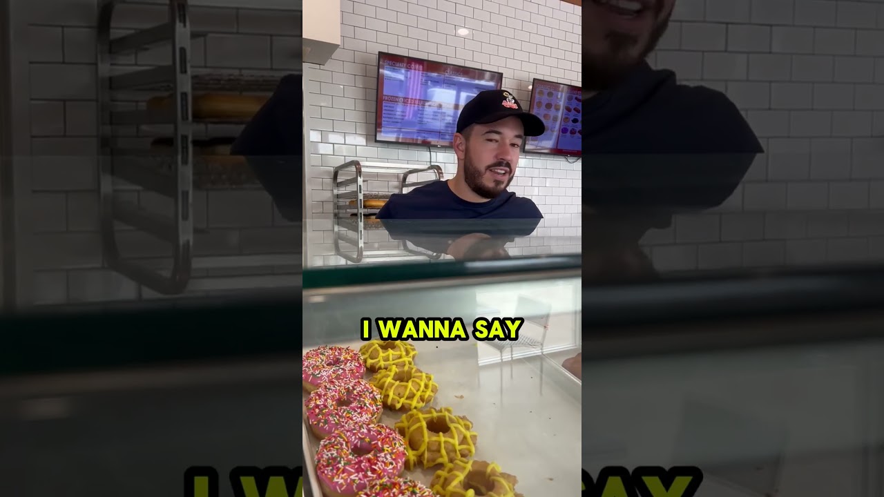 This man walked into a donut shop and asked the funniest question ever