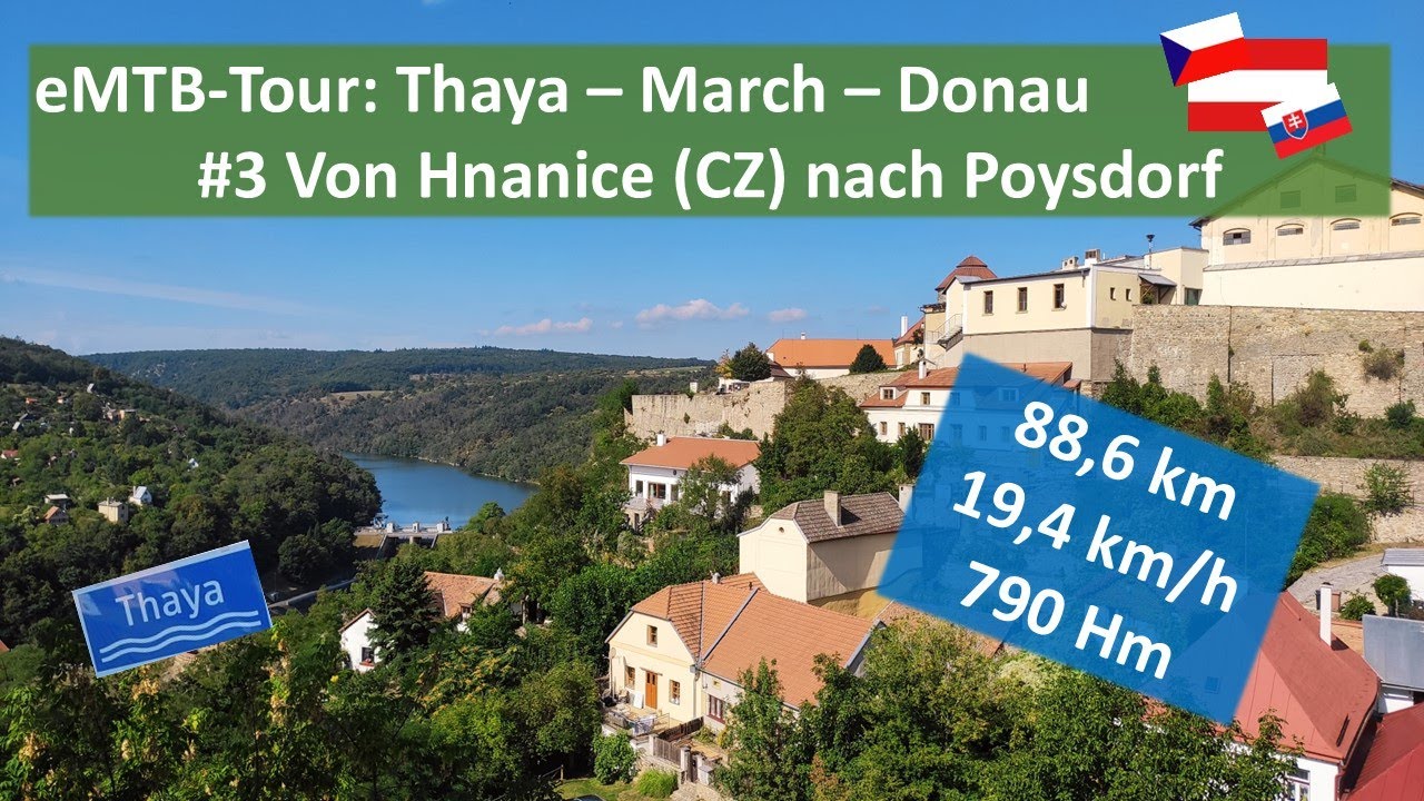 08.09.25 eMTB-Tour: Von Hnanice (CZ) nach Poysdorf (A)