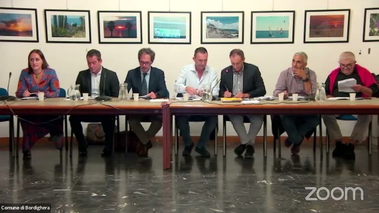 Consiglio comunale Bordighera del 21 settembre 2023