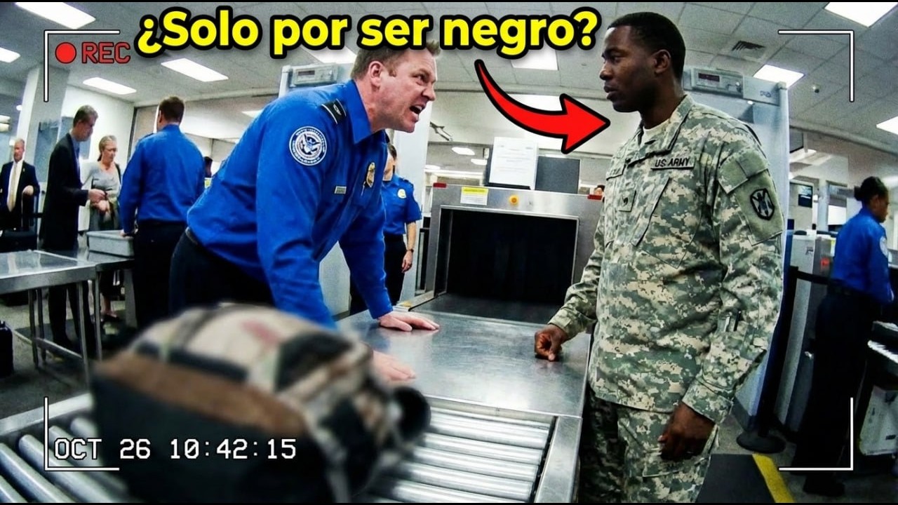 Veterano militar gana juicio tras discriminación en el aeropuerto.