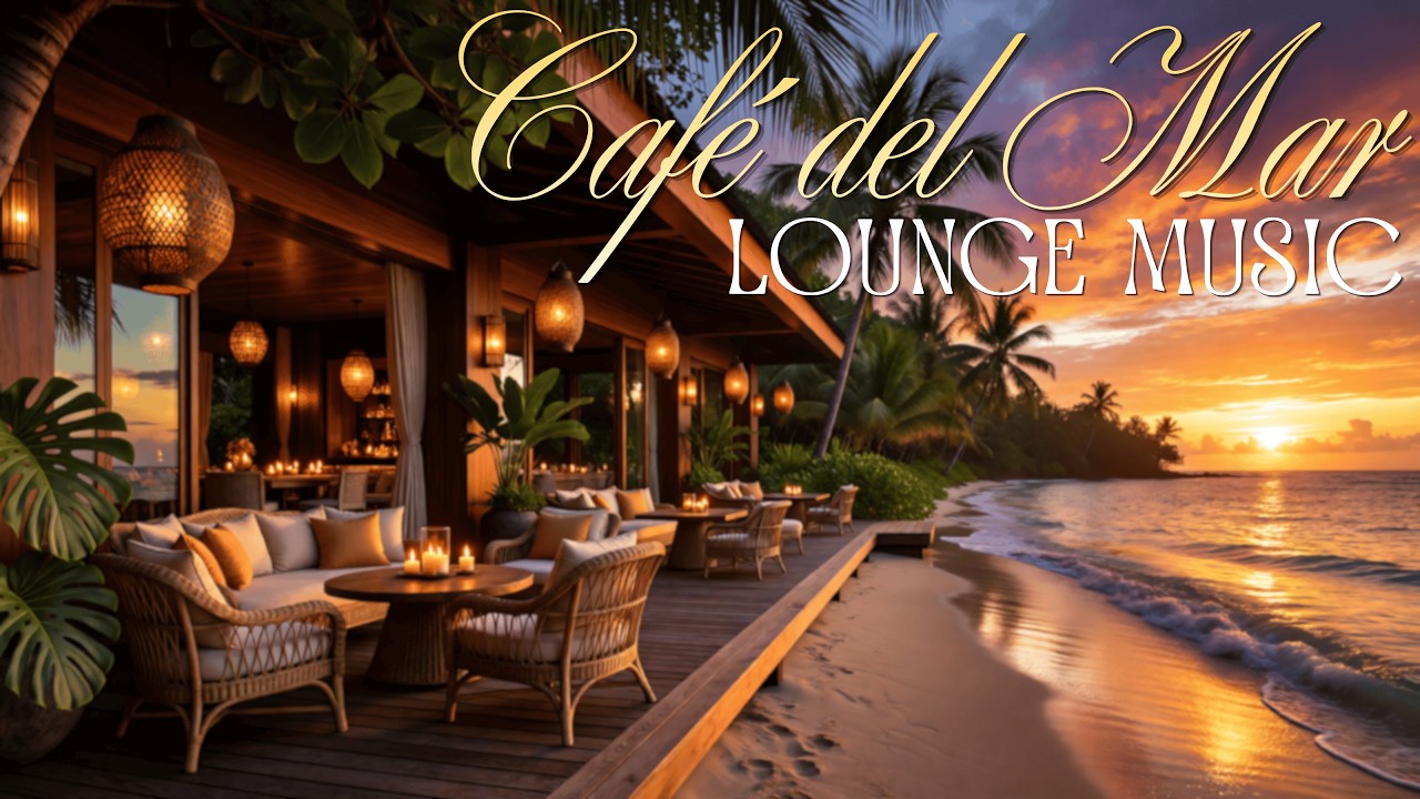 Ibiza Sunset Chill at Café del Mar 🌅 Deep House Relaxing Lounge Mix