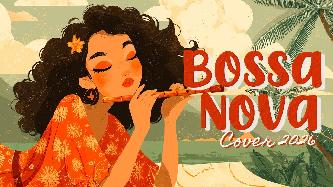 Sunny Bossa Nova Covers 2026 🌴🌊 Bossa Jazz for Tropical Chill and Calm Focus [ 𝒕𝒓𝒐𝒑𝒊𝒄𝒂𝒍 𝒇𝒍𝒐𝒘 ]
