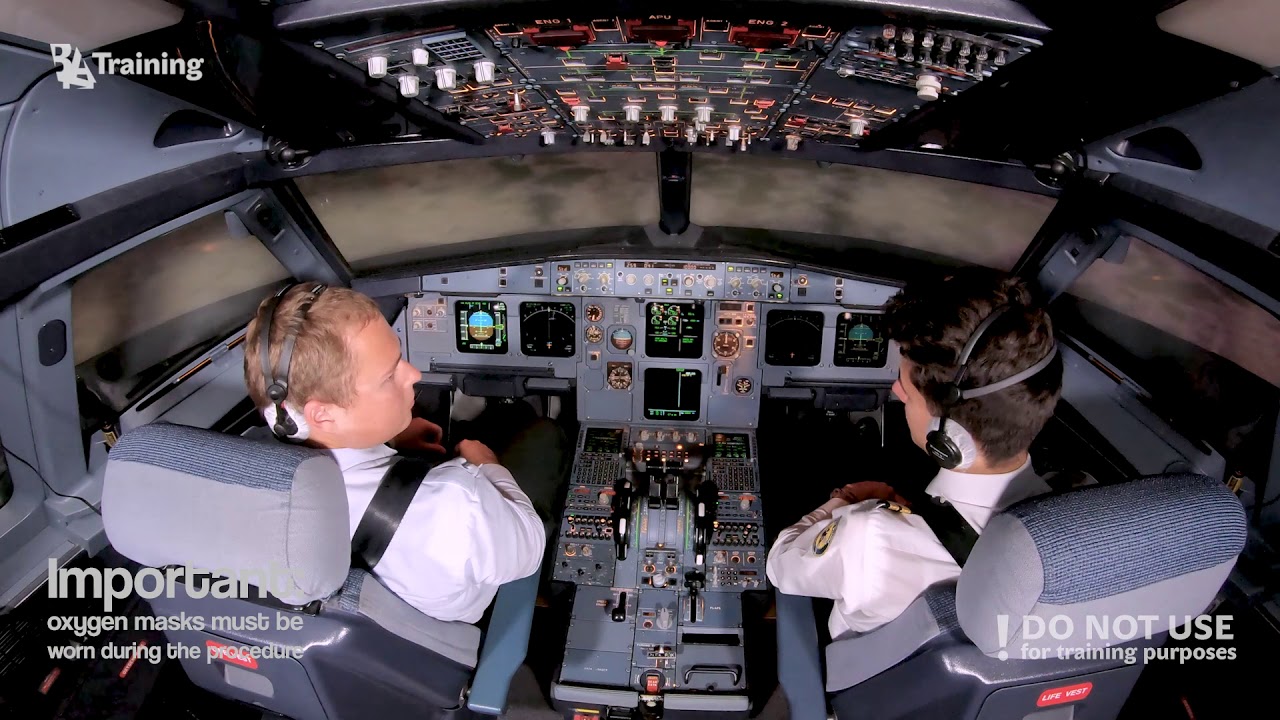 Аварийное снижение Airbus A320