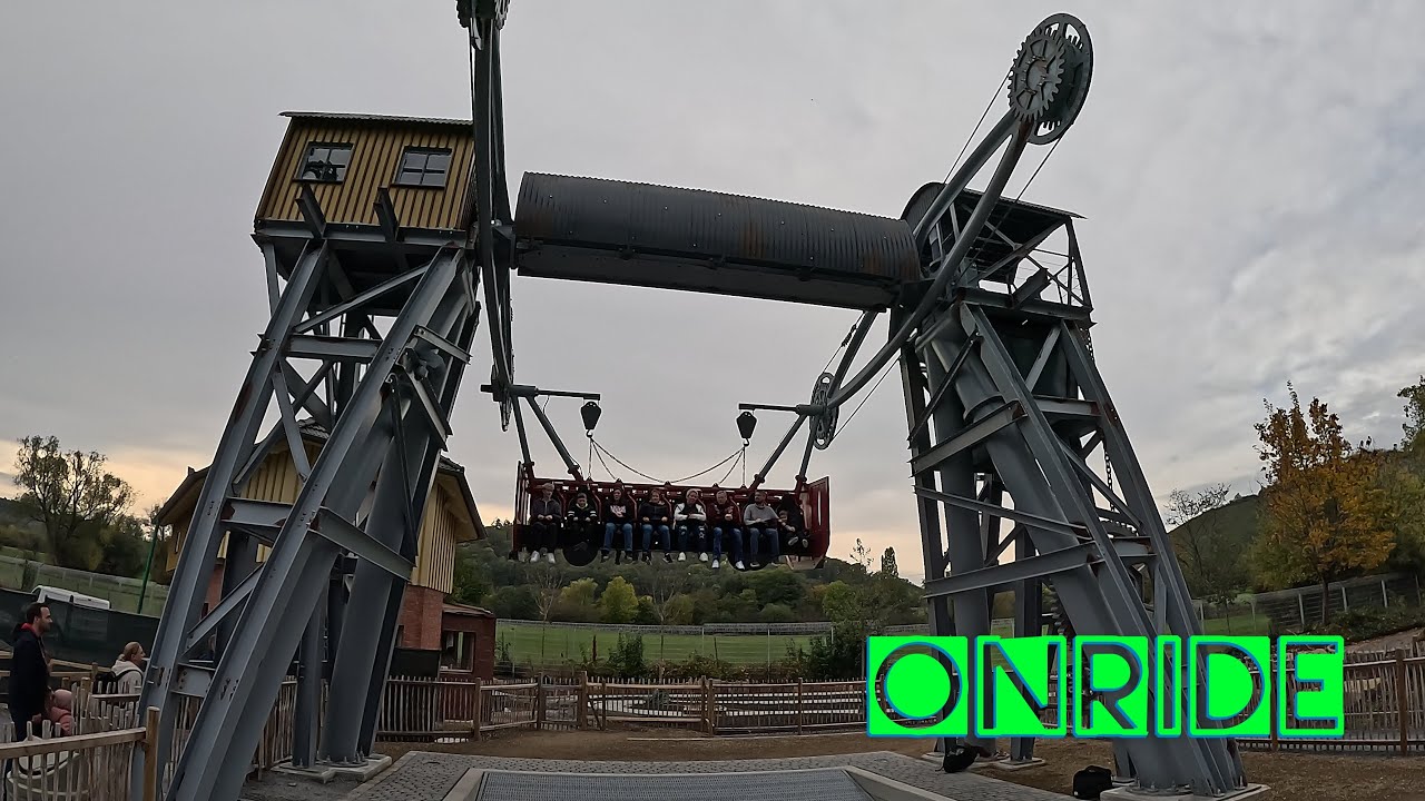 Wilde Gautsche (Onride) | Tripsdrill 2024 | Cleebronn BaWü | Herbst 2024 | 🎡4K/UHD