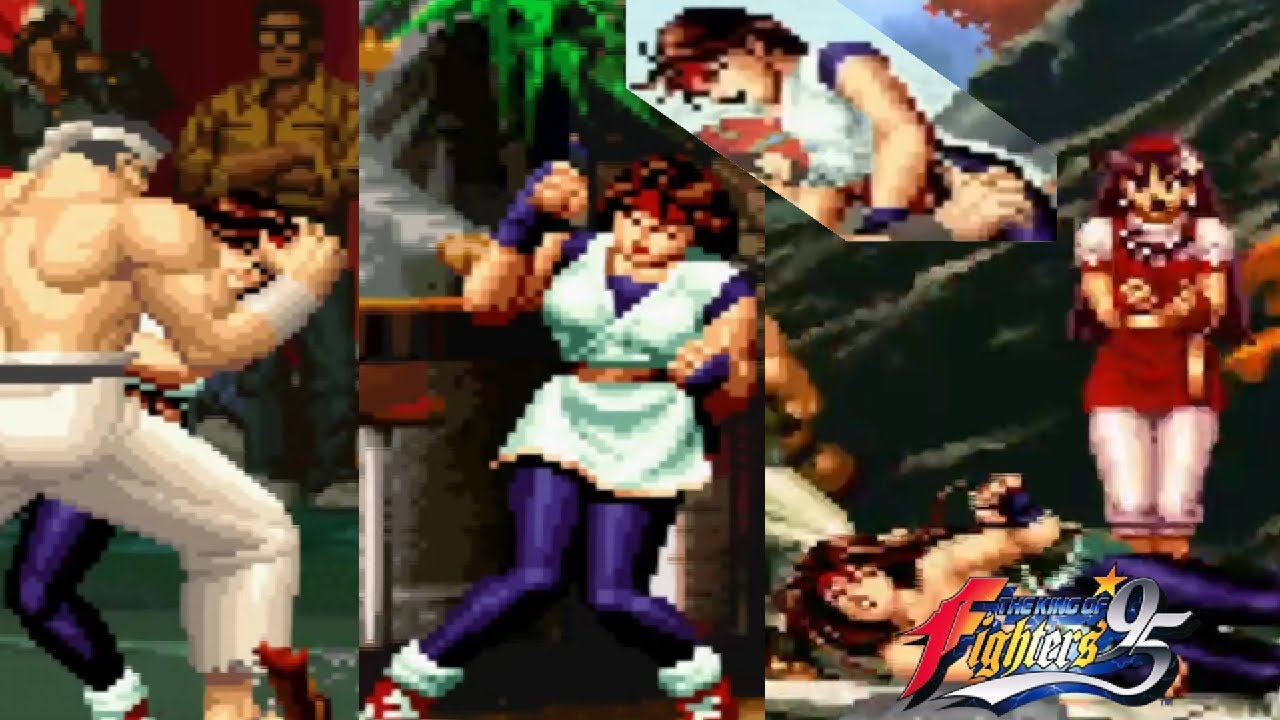 KOF95 Yuri Sakazaki Damage Collection
