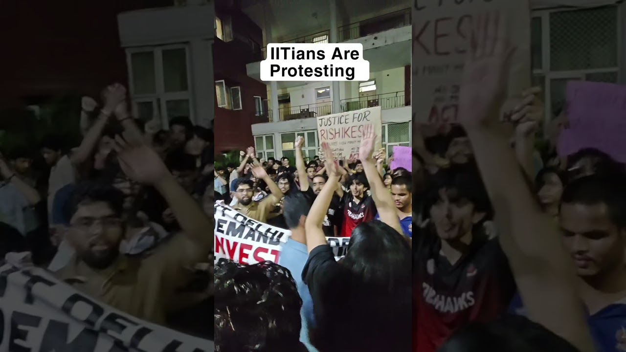 IITians Are Still Protesting