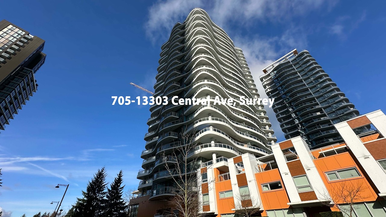 💎 Best Value Corner Condo with Panoramic City Views in Surrey 🌆705 13303 Central Ave, Surrey