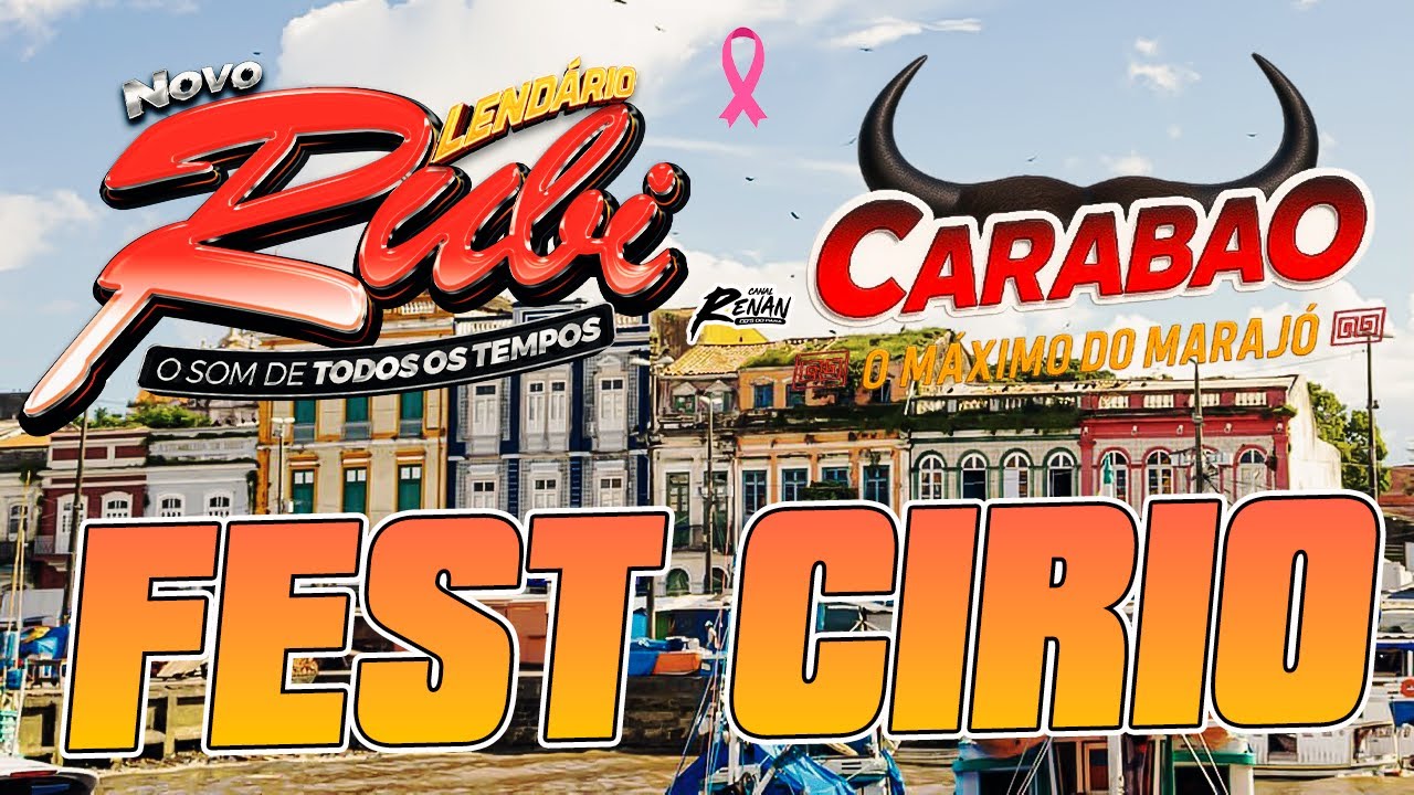 LENDÁRIO RUBI CARABAO - FEST CIRIO 2025 - ESPECIAL CIRIO