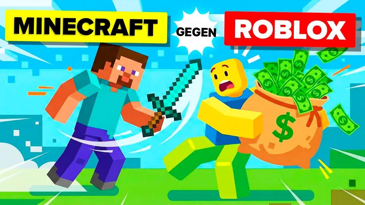 Minecraft oder Roblox – welches Game ist besser? Der große Vergleich!