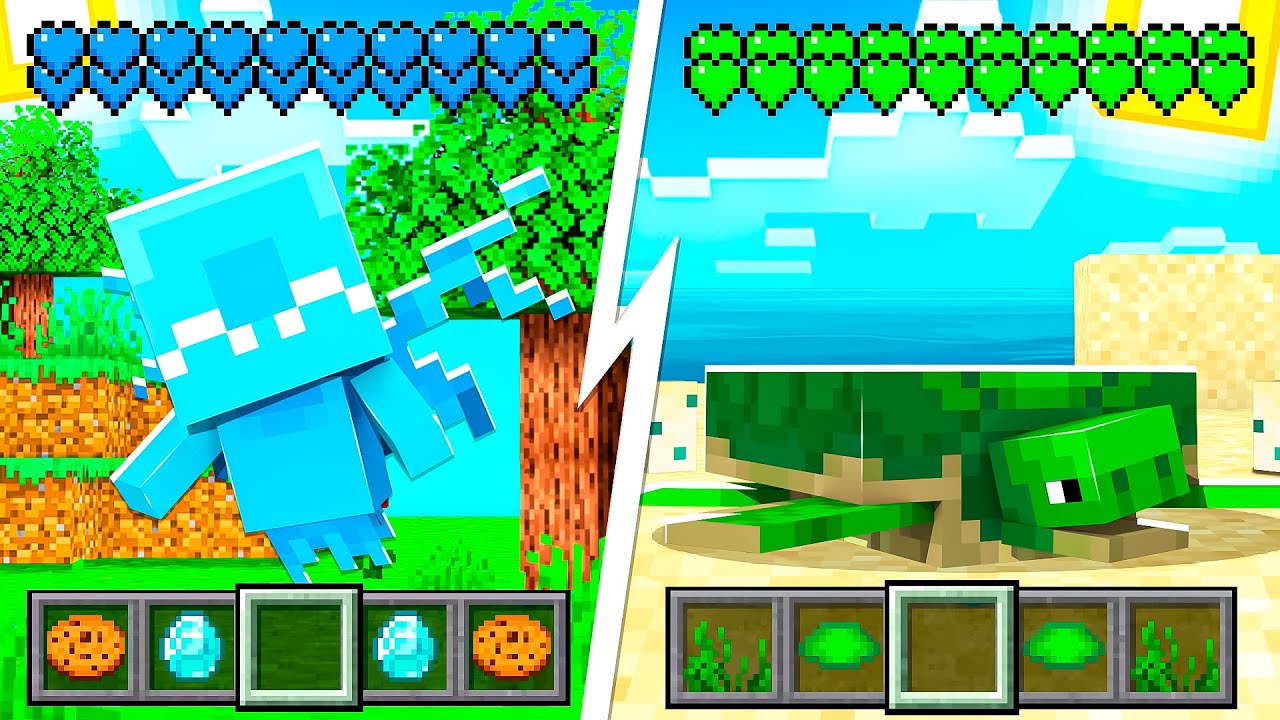 MINECRAFT MA OGNI MINUTO DIVENTO UN MOSTRO DIVERSO