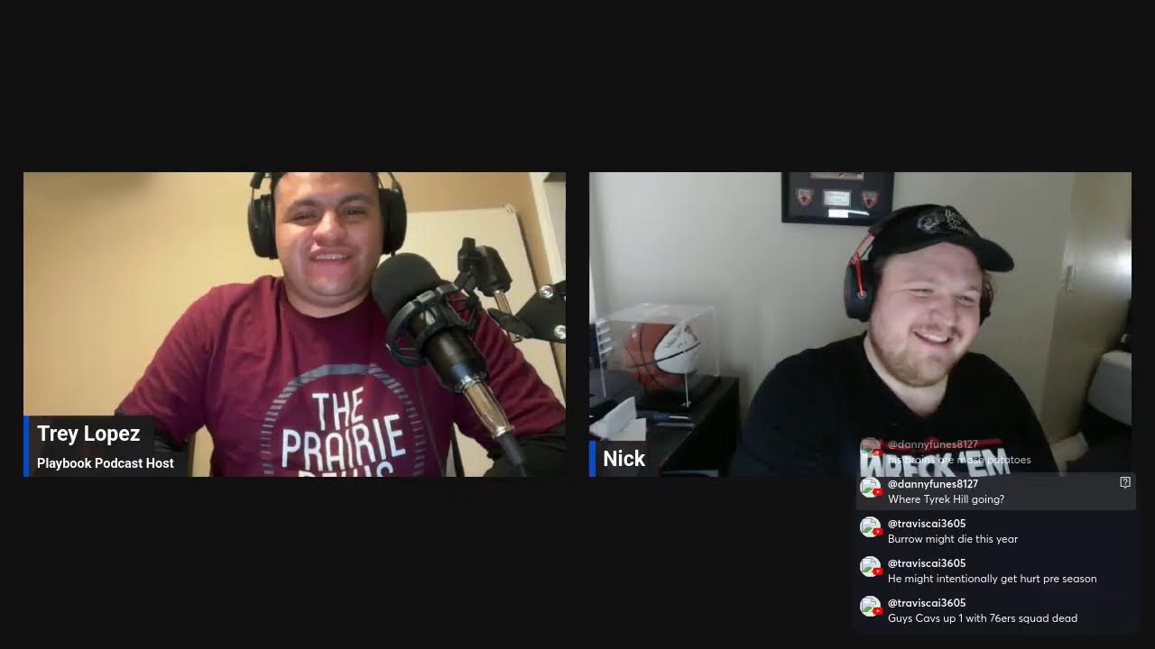 NFL free agency, NBA talk and a lot