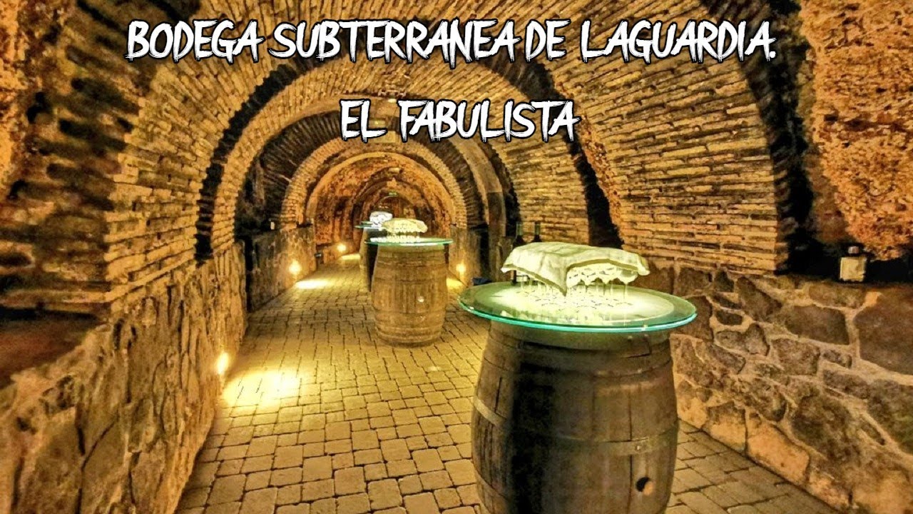 Bodega subterránea en Laguardia, El Fabulista