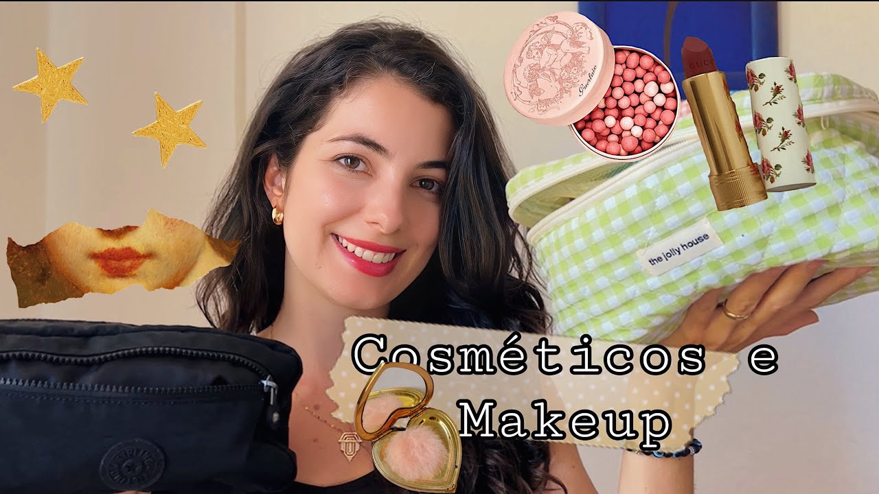 MOSTREI TUDO PARA VOCÊS! As makes e cosméticos que eu trouxe!