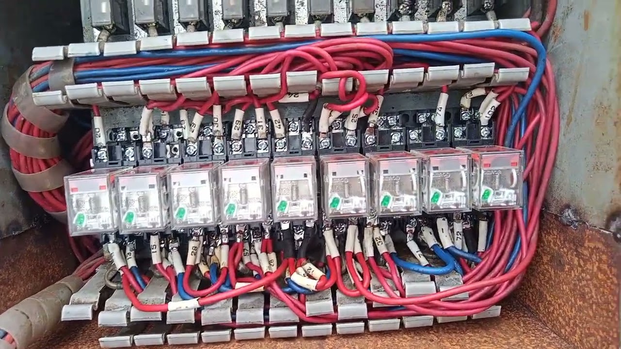 concrete pump IHI tes wiring