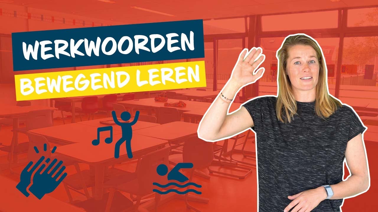 Werkwoorden nadoen - Wat is het werkwoord in de zin? I Bewegend leren - Groep 4/5 I De Fitste School