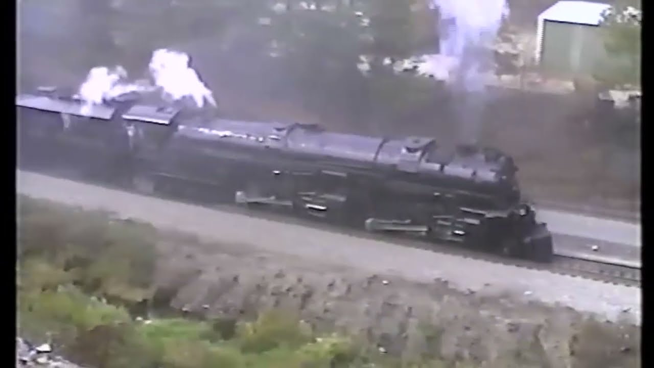 Norfolk & Western 1218 pulling freights