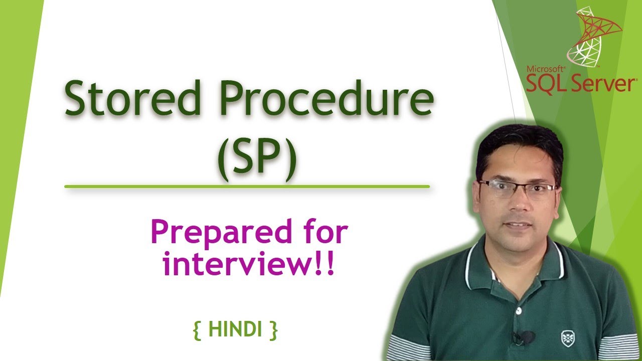 Stored Procedure in SQL Server with Examples | Interview Questions Included | Hindi