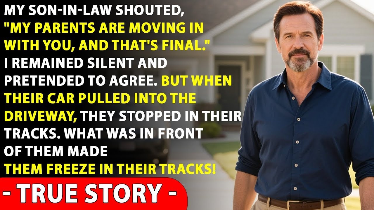 “My Parents Are Moving In With You!” My SIL Shouted. But When Their Car Pulled Into The Driveway...