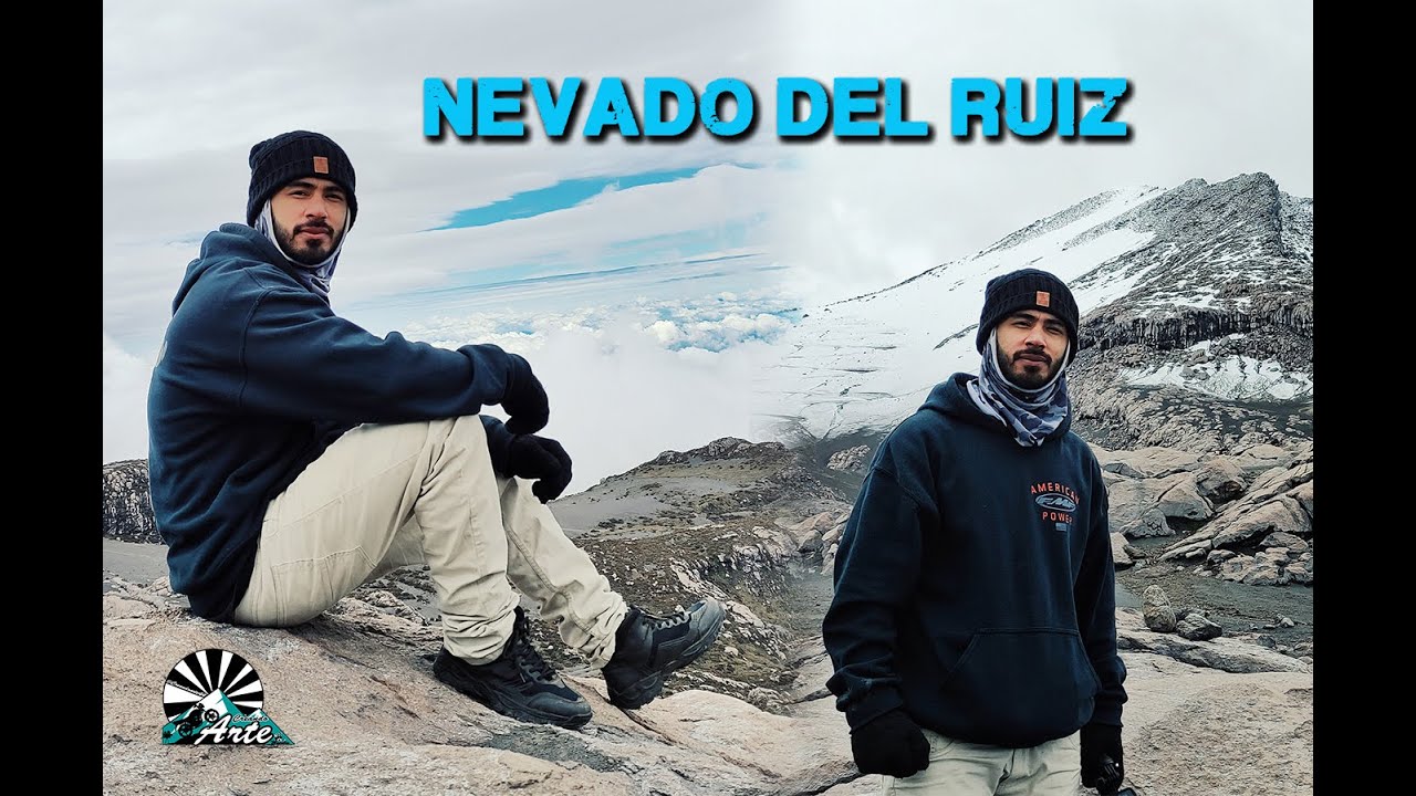 NEVADO DEL RUIZ 🌋🍃 ( viaje en moto libero 125 )
