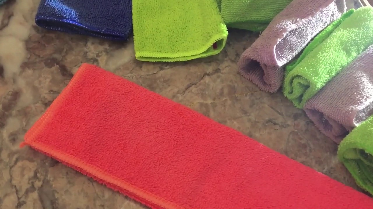 الفوط السحريه / فوط المايكروفايبر / التخلص النهائي من الاتربه/ مع سولي
