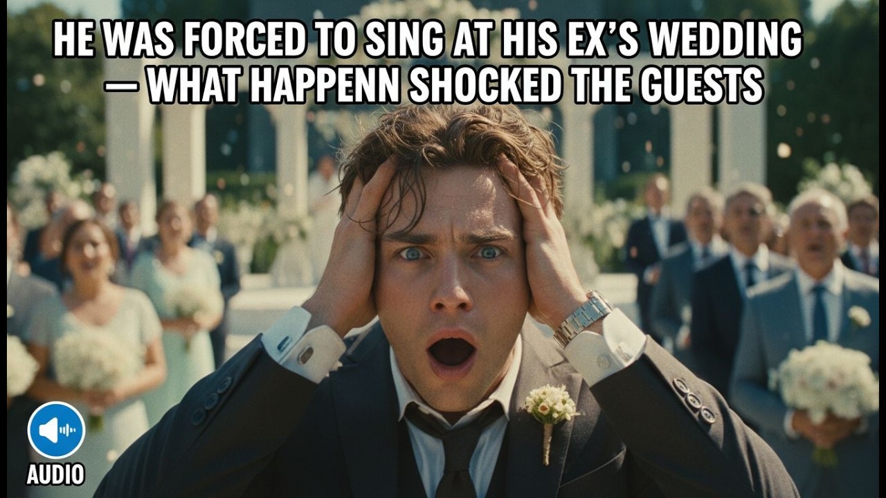 È STATO COSTRETTO A CANTARE AL MATRIMONIO DEL SUO EX — QUELLO CHE È SUCCESSO HA SCONVOLTO GLI OSPITI