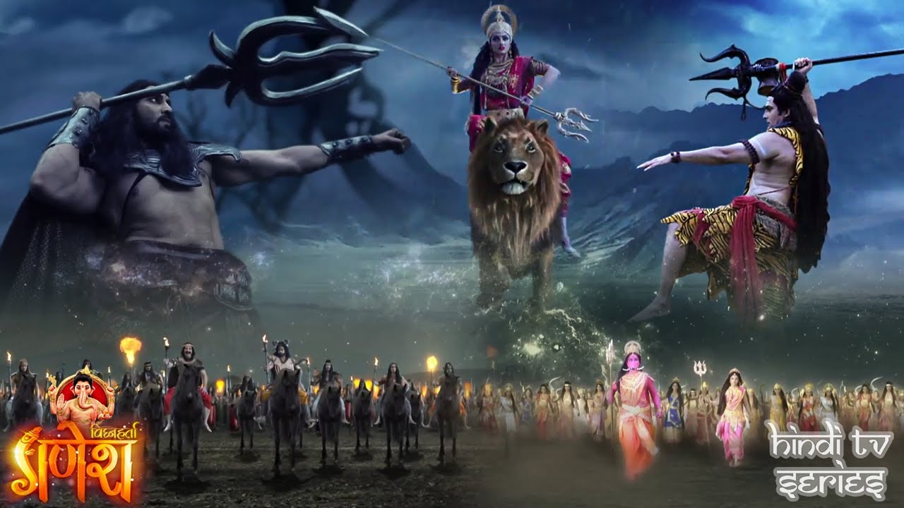 संकट तो दोनों तरफ से है...महाशक्ति कैसे पहुँची सृष्टि की रक्षा करने | विघ्नहर्ता गणेश | Maha Episode