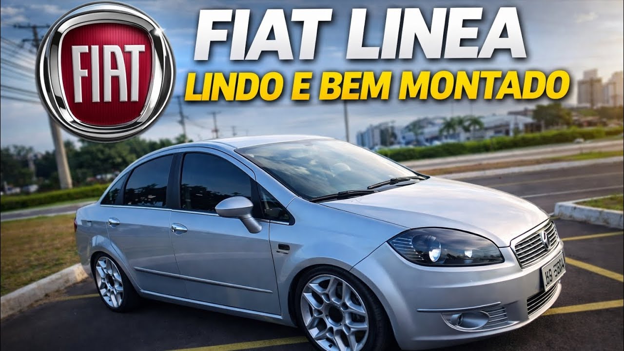 FIAT LINEA BONITO E CLARO BEM MONTADO.
