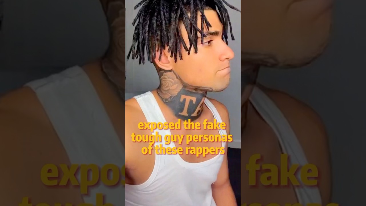 Exposed the fake tough guy personas of these rappers 