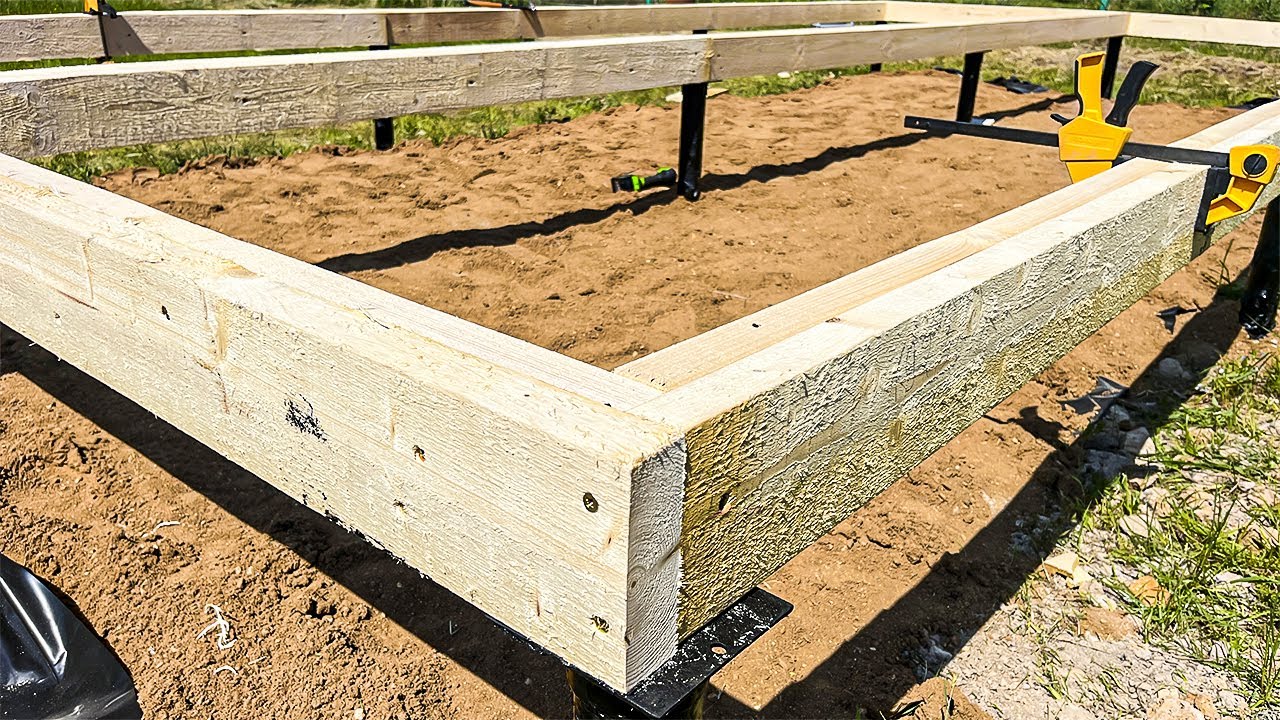 САМЫЙ ПРОСТОЙ ДОМ 6х6 СВОИМИ РУКАМИ