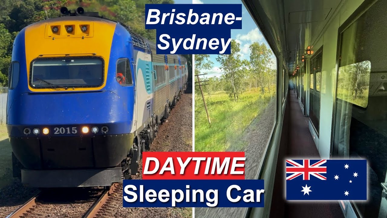 Brisbane to Sydney: Unbelievable Daytime Adventure in the XPT Sleeping Car !