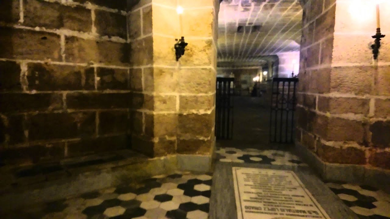 La cripta de la catedral