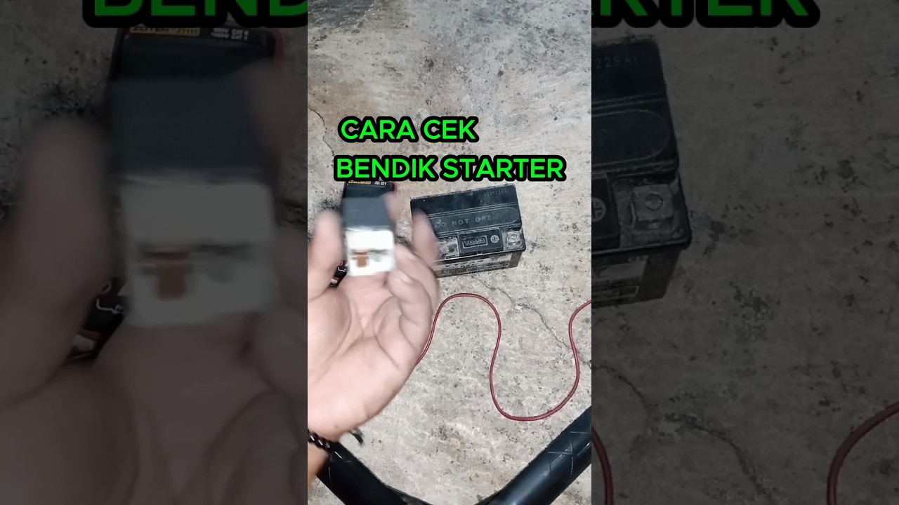 cara cek relay starter rusak atau tidak #shorts #feedshorts #fypシ゚viral
