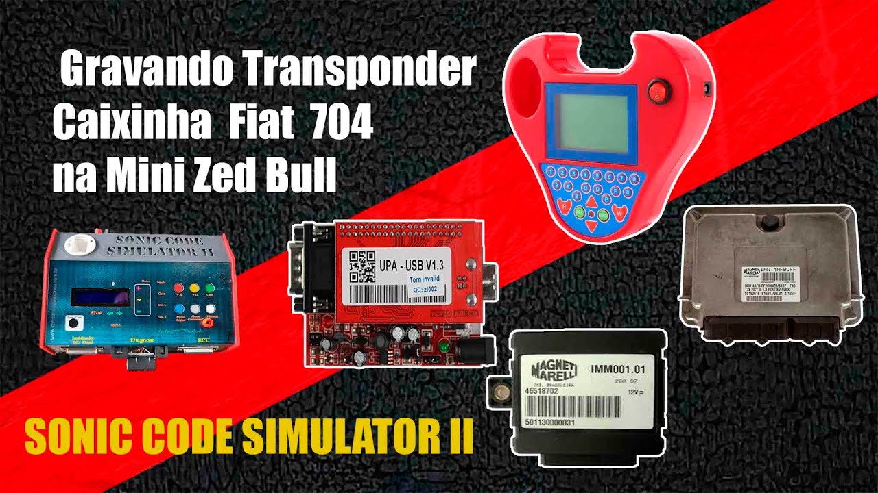 Sonic Code Simulator II - Codificando Caixinha Preta Fiat + Central (parte 3)