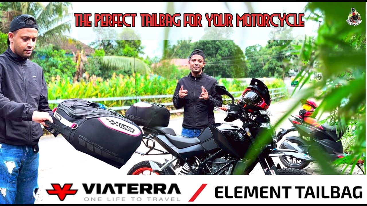 എല്ലാ വണ്ടിക്കുംപറ്റിയ ഒരു അടിപൊളി  TAIL BAG | VIATERRA ELEMENT TAILBAG USER REVIEW