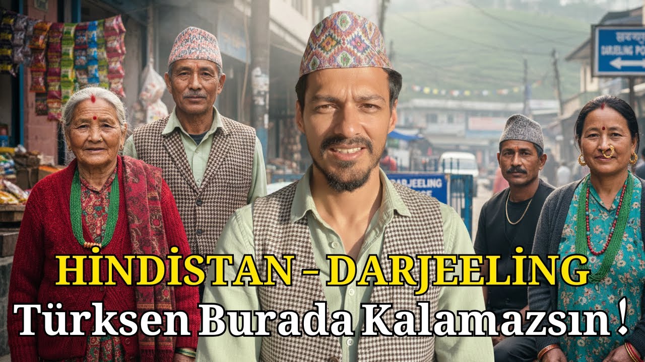 Hindistan'da Bir Avrupa Kasabası? 🇮🇳 | Darjeeling'de Irkçılığa Maruz Kaldım!