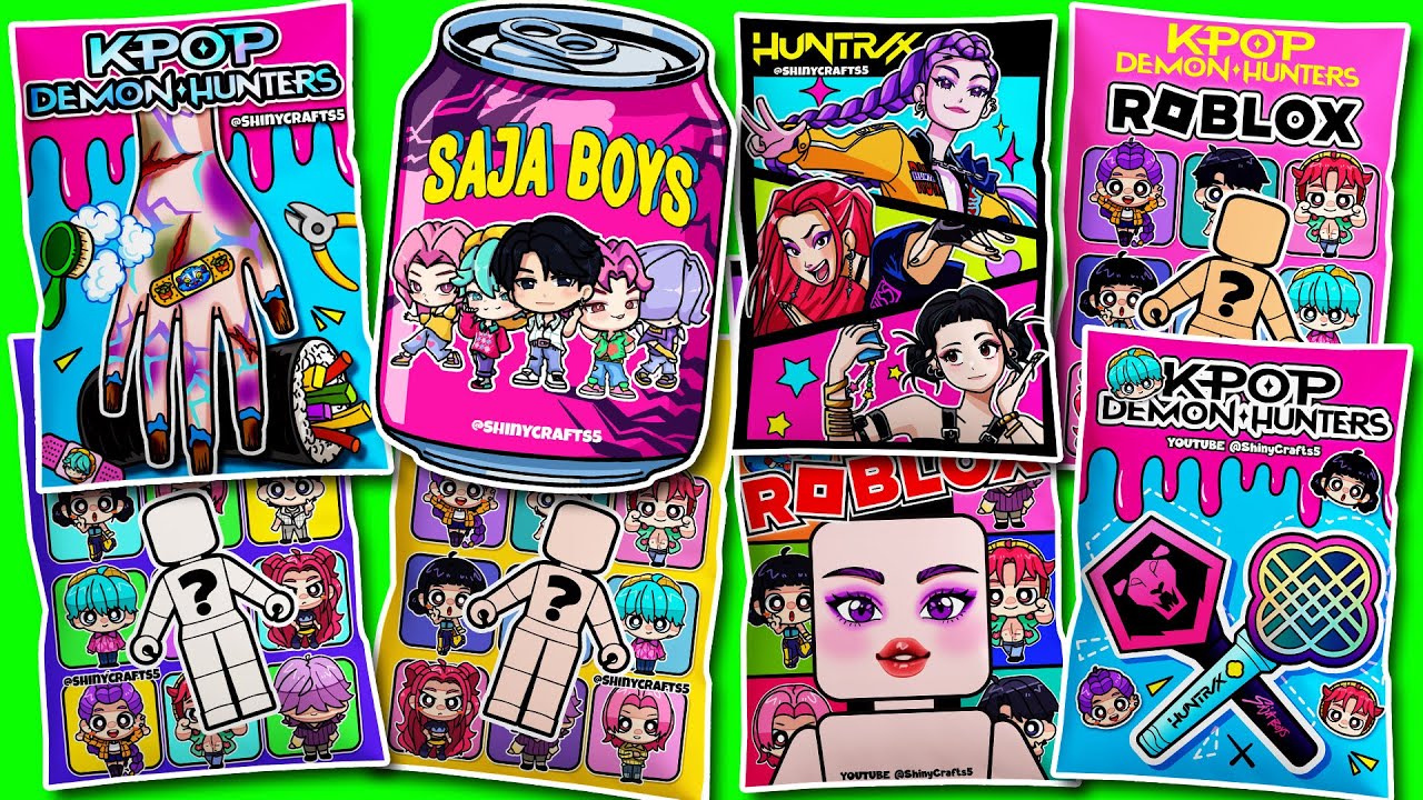 KPOP DEMON HUNTERS Blind Bag | ROBLOX RUMI ZOEY | SAJA BOYS Baby 케이팝 데몬 헌터스